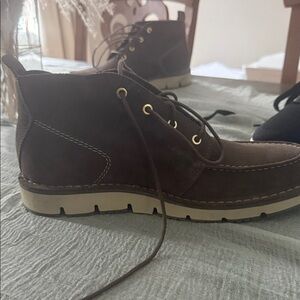 Timberland Dark Brown Suede Chukka Boots